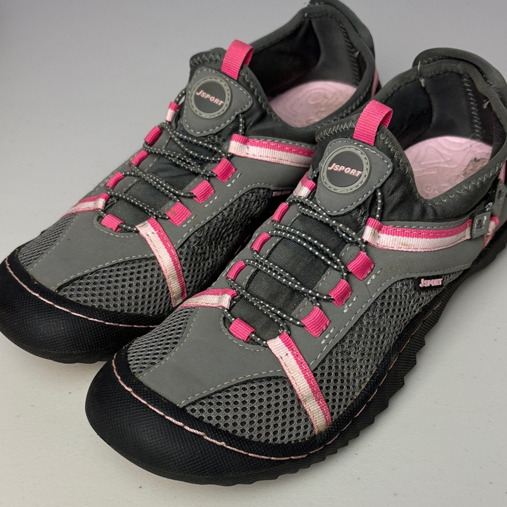Jsport Gray and Pink Sport Water Shoes